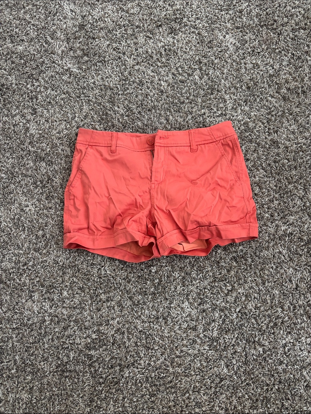 Liverpool Women's Coral Rolled-Hem Chino Shorts